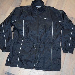 Vtg 90s REEBOK Track Windbreaker Jacket Zip Up